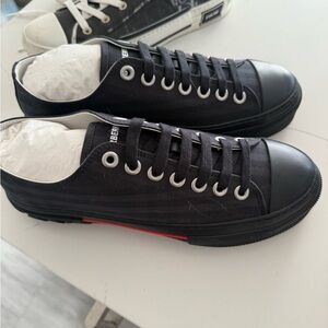 Burberry Black Canvas Sneakers